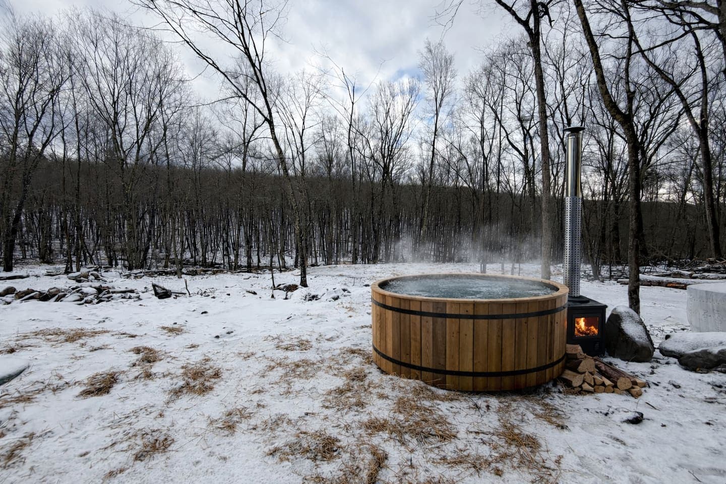 Creek Retreat w/ Secluded 18-Acres, Hot Tub, Sauna