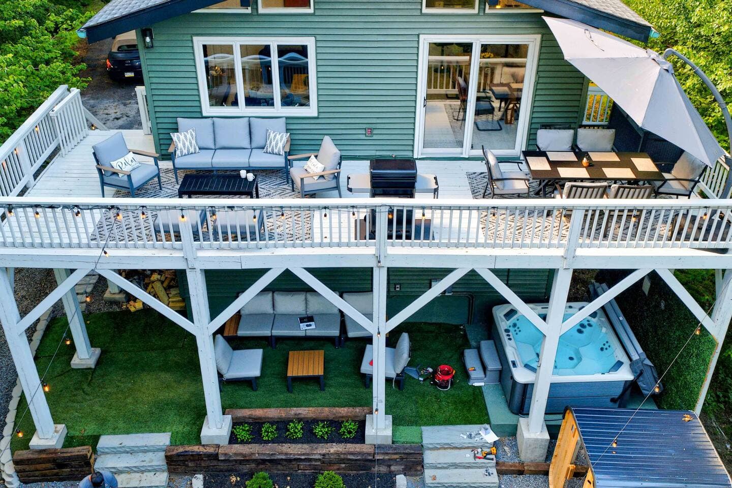 Pocono Serenity W/ HotTub & Sauna Near Kalahari