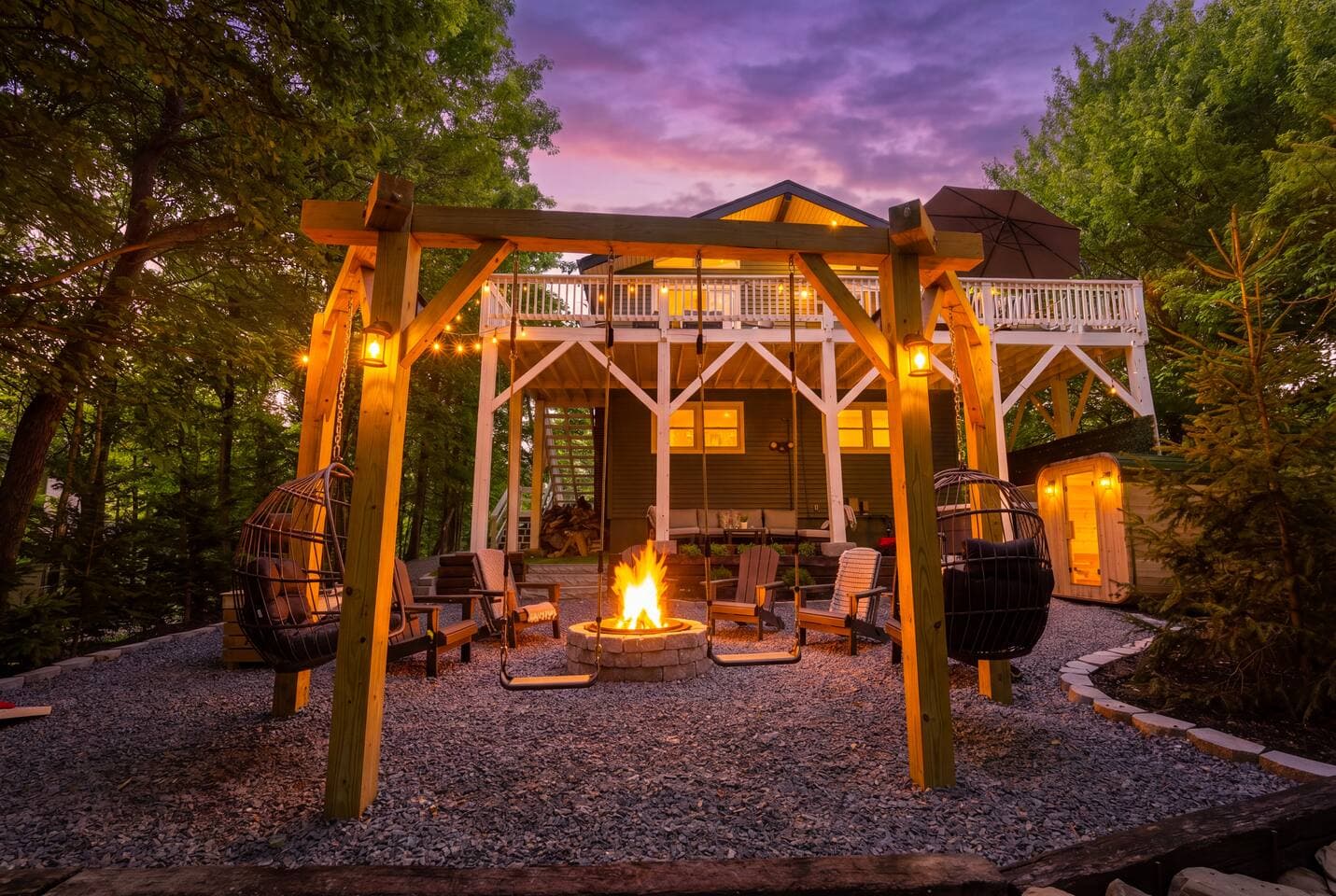 Pocono Serenity W/ HotTub & Sauna Near Kalahari