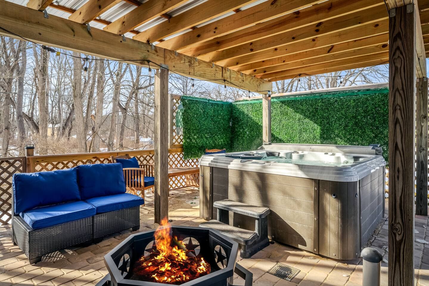 Neon & Pop Pocono Retreat w/ Sauna and Hot Tub